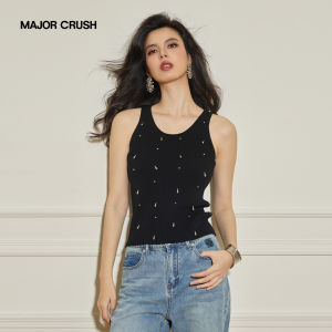 Black Knitted Crop Top High Waisted Wide Leg Jeans Suit