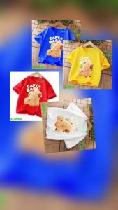 Áo thun trẻ em CAPYBARA cho bé trai bé gáitừ 6kg-30kg.ALBB02