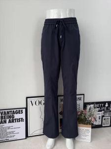 Quick Dry Slim Fit Summer Thin American Style Casual Pants for Men Long Length Loose Elastic Waist Straight Leg Trousers