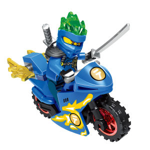 DINGDINGYIQU | Ninja Lloyd Figurine Motorcycle Building Blocks