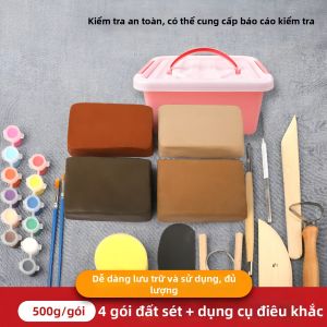 HUAZINIAO | Đất Sét Thủ Công Không Cần Nấu Cho Trẻ Em