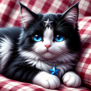 Huacan New 5D DIY Diamond Painting Black White Kitten Diamond Mosaic Animal New Picture Of Rhinestones Home Decoration