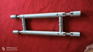 Handle Pintu barbel Baut tembus panjang 45 cm 60 cm/Tarikan pintu rumah baut tembus 1 satu set/Gagang pintu rumah baut tembus/Tarikan pintu kaki tembus/Gagang pintu modern baut tembus/Handle tembus/Gagang baut tembus/Tarikan pintu kaca