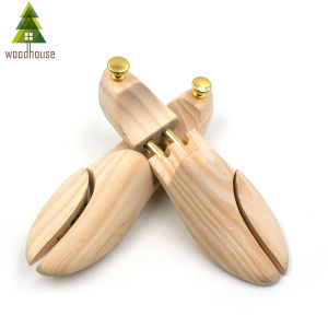 New Zealand Pine Wood Mens and Womens Shoe Trees Twin Tube Adjustable Shoe Tree