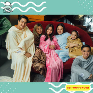 Bleeves® | Stars Gidie (Giant Hoodie) Wearable Blanket for Men and Women