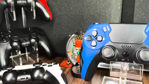 GAMINJA Game Controller Controller Compatible with PS3/PS4/PC/Steam Gamepad P48