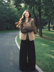 XUECAIQI | Lazy Style Hooded Winter Three-Piece Set