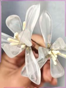 Elegant Ancient Chinese Style Hairpin with Orchid Decoration Luxury Glass Hair Accessories for Qipao And Daily Use