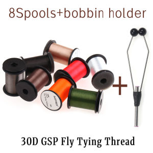 Polyethylene Floss Line Fly Tying Material 30DGSP Fly Tying Thread For #16 to #32 Flies For Midge Nymphs Trout Fishing Lures