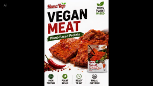 🔥 [MamaVege] Plant-Based Meat| Soy Protein Vegetarian Meat | Vegan Meat | Mala / BBQ Flavor