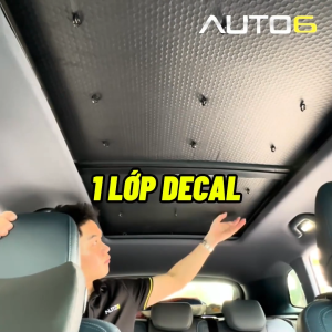 MG HS: Tấm cách nhiệt cửa sổ trời chống nóng Thiết kế chuẩn form xe ô tô chống tuyệt đối tia UV -AUTO6