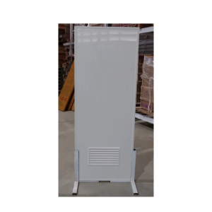 ประตู PVC สีขาว มาตรฐานโรงงาน สำหรับห้องน้ำ ขนาด 70x180 ซม. ดีไซน์เรียบหรู พร้อมกุญแจ