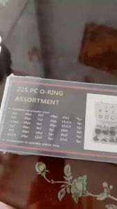 Bộ Vòng Đệm Cao Su 18 Size Gioăng Cao Su 225P C O-Ring Thay Thế Thiết Bị Máy Móc ống nước vòi nước chịu nén là làm chặt tiết bị máy