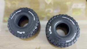 4 Lốp Xe Bánh Xích 1.9 Inch Cho Trục SCX10 90047 SCX10 III SCX10 Pro AXI03007 Redcat Gen8 TRX-4 Cao Su Nâng Cấp Phần