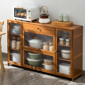 Floor-standing Multi-level Storage Rack with Doors