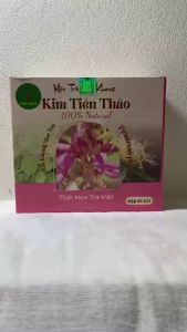 Combo 2 hộp kim tiền thảo (hộp 40 gói) trà túi lọc kim tiền thảo Bảo Khang cho người sỏi gan sỏi mật tiểu buốt sỏi bàng quang HN