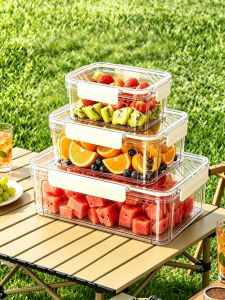 MEIZHUFU | Food Grade Transparent Sealed Storage Box