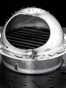 Breathable a Hood Exterior Wall Insect-Proof Bird Exhaust Gas Mantle Kitchen Exhaust Vent 304 Stainless Steel 110 Tube