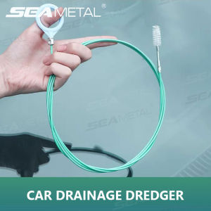 SEAMETAL 3m Car Sewer Unclogger Cleaning Brush Car Sunroof Long Hose Drain Hole Drain Unclogger Pipe Tool Cleaner Car Accessorie