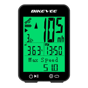 12 Languages Multi-Language GPS Wireless Bicycle Computer Intelligent LCD Screen Bike Cycling Speedometer Odometer Tracker