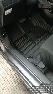TPE & 5D Carbon Fiber Deep Dish Matting: OEM Car Accessories for Honda Brio