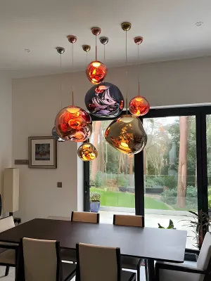 Designer Lava Appearance Pendant Light