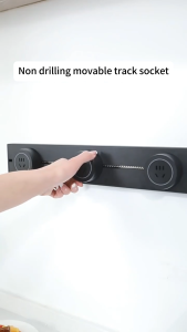 【Lifetime Warranty】RACK Universal Power Track Socket 8000W 32A Fast Charging Power Line/USB/Type-C With LED Power Socket