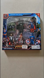 Bộ đồ chơi mô hình siêu anh hùng Avengers 6 nhân vật