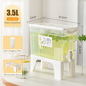 Press Dispensing Tea Jug