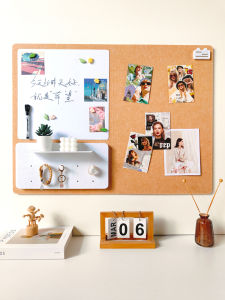 Felt Board Wall Stickers Corkboard Photo Wall Magnetic Whiteboard Hole Board Picture Frame Bulletin Board No Drilling Needed