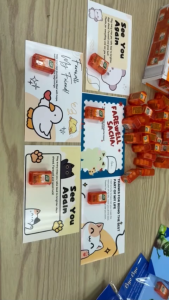 Funny Meme Goodbye Card with Candy | Emotional Farewell Gift for Bestie Office Graduation
