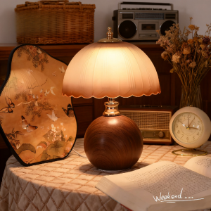 YOULIMEIJIA | Đèn Bàn Đầu Giường Sang Trọng Phong Cách Retro