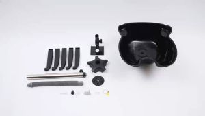 『Ymt.bhd』Mobile Hair Washing Station – Adjustable Height Shampoo Bowl with Drain Lightweight & Durable Sink for Salon & Home Hair Care 移动洗头盆