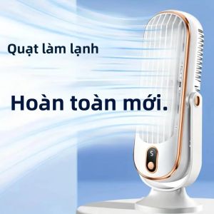 Quạt Nhỏ Di Động Có Nguồn Gió Cao Quạt Điện Làm Mát Có Thể Sạc Lại USB Cho Văn Phòng Ký Túc Xá Ngoài Trời Tại Nhà