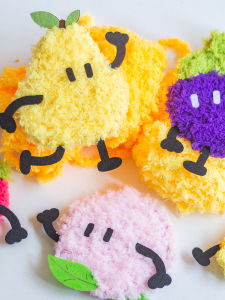 Bộ Đồ Thêu Thủ Công DIY Cho Trẻ Em Dễ Dàng Thêu Hình Quả Cây Trái Tươi Dễ Thương Cho Trẻ Mẫu Giáo