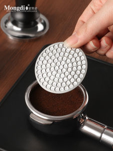 Mongdio Stainless Steel Coffee Drip Filter Net Italian Coffee Machine Handle Powder Bowl Filter Compression Sheet