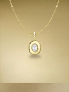 HEFANG Jewelry | Elegant Lightweight Luxury Butter Roll Necklace