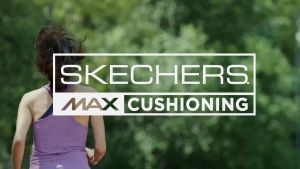 Skechers สเก็ตเชอร์ส รองเท้าผู้ชาย Men Max Cush Endeavour Performance Shoes - 220614-BKGY - Air-Cooled Goga Mat
