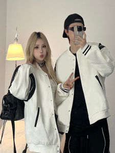 XILANDUO | Couples Jacket American Style Versatile Plaid Collar
