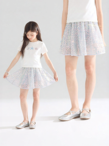 MUCMUKN | Beaded Sparkle Mermaid Gradient Color Princess Waist Dress For Girls