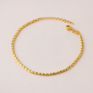 Chow Sang Sang 周生生 999 Gold Essence Beads Bracelet for Women 18cm 95712B Price-by-Weight 2.62g Gold