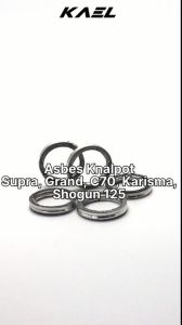 Asbes Knalpot Honda Astrea Grand & C70-C700 & Prima & Star & Legenda & Supra-X-125-Fit-New & Karisma & Shogun 125 & Revo Packing-Paking-Gasket Atas