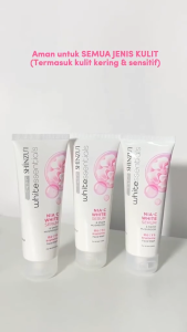 Shinzui WHITEssentials Double Brightening Facial Wash Snow Mushroom 80 + 20 ml