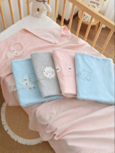 ANYOUBI | Chăn Bé Sơ Sinh Chất Cotton Nguyên Chất Có Thể Tùy Chỉnh 1.5m