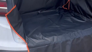 HATELI Dog Car Seat Cover Trunk Mat Waterproof Pet Carriers Travel Mat Hammock for Small Medium Large Dogs Car Rear Back Protector Safety Pad Dirt Resistant Scratch Resistant