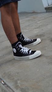 Sepatu Converse70S Allstar Hitam Tinggi & Sneakers Converse1995 Pria Murah