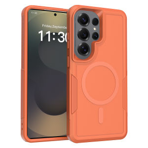 szhaiyu | Shockproof Magnetic Phone Case For Samsung Galaxy S26 Ultra S25 Edge S24 FE Plus + A17 A26 A16 A06 Rugged For MagSafe Cover