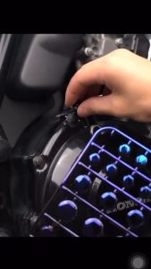 UNIVERSAL MOTORCYCLE CHROME SCREW CAP NUT COVER Y15ZR/ LC135/ RS150/ M8 M10 M12 M14