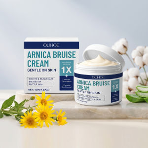 OUHOE | OUHOE Arnica Cream Fade Bruises Swelling Eliminate Purple Bruise Minimize Pigmentation for Bruised Fragile Skin Massage Cream