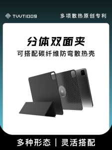 เคส iPad pro ด้านหลังแบบพับสาม ดูดซับแม่เหล็ก ระบายความร้อน ปกป้องหน้าจอ หนัง PU ด้านนอก ด้านในเป็นยางนิ่ม